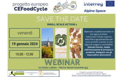 Success for the webinar on circular economy and agri-food supply chain in Piedmont