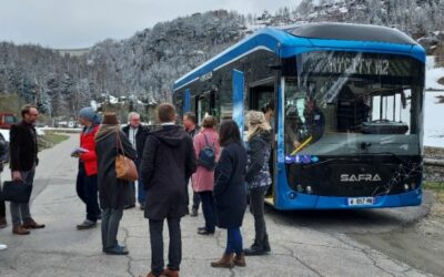 Haute-Tarentaise: H2 buses tested on French pilot territory at 2100 m of altitude