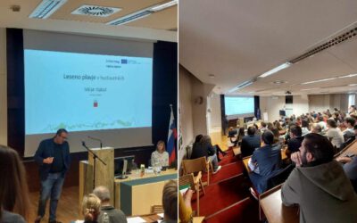 17. October 2023, Ljubljana (Slovenia): MOSAIC was present at the workshop organized by the Slovenian Forestry Institute on how to manage forests for improvement of protective function against the risk of torrent flows and landslides (87 participants on site, 400+ participants online)