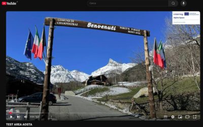 Lighthouse Test Area in the Autonomous Region of Valle d’Aosta