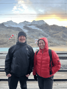 UP team in Poschiavo